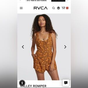 RVCA Valley Romper Sienna
